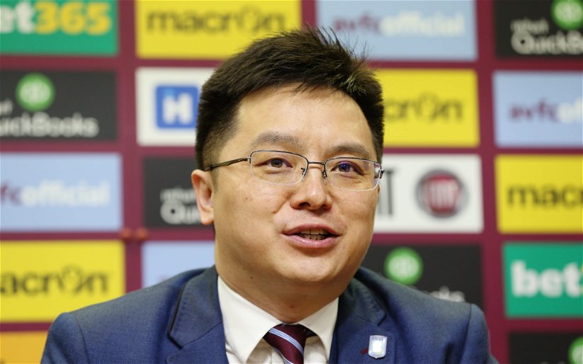 Image for Xia’s Rallying Cry Shows A Man Keen To Show He’s Up For The Challenge At Villa