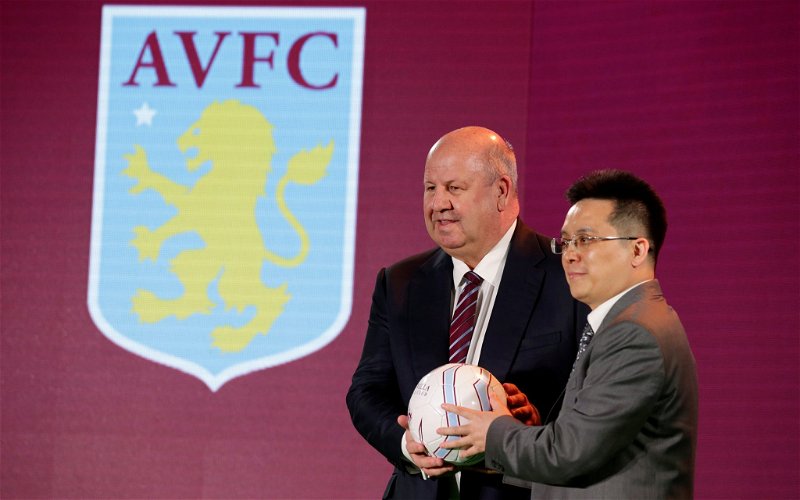 Image for Veiled Attack On Xia – Scapegoat – This Aston Villa Soap Opera Will End With New Owners, I Hope.