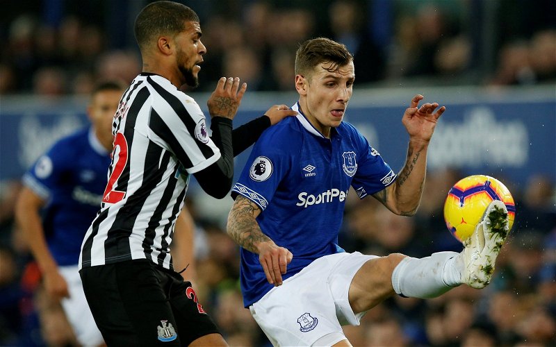 Image for ‘Delivery tonight was awful’: Some Everton fans criticise defender’s poor display
