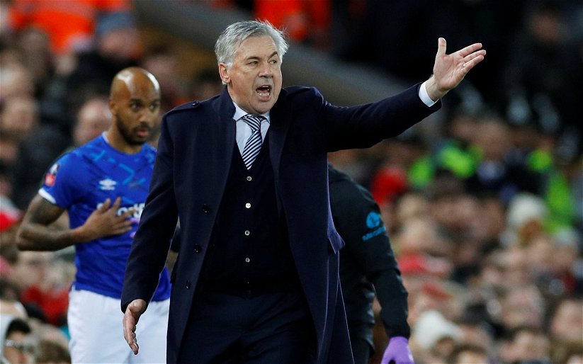Image for “The balance is not right” – Sky pundit questions Ancelotti’s Everton after “embarrassing” display