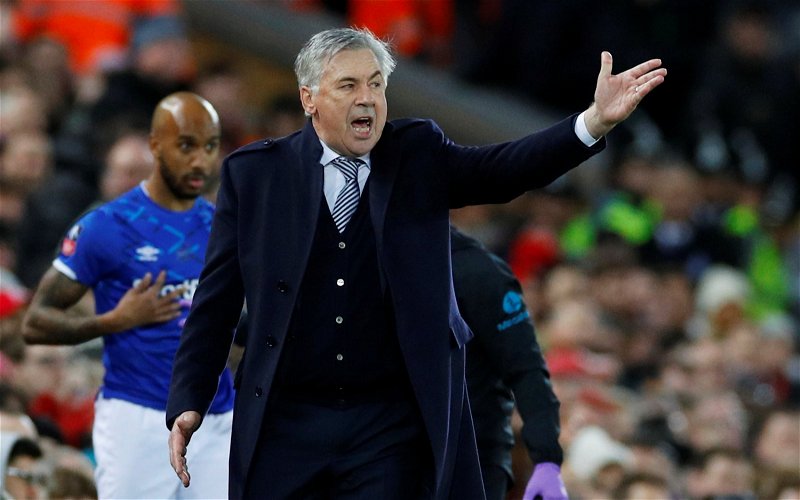 Image for “The balance is not right” – Sky pundit questions Ancelotti’s Everton after “embarrassing” display