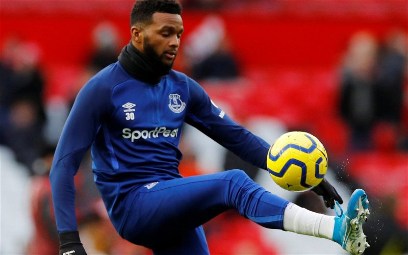 Image for Everton defender plays in behind-closed-doors friendly despite 23-month absence