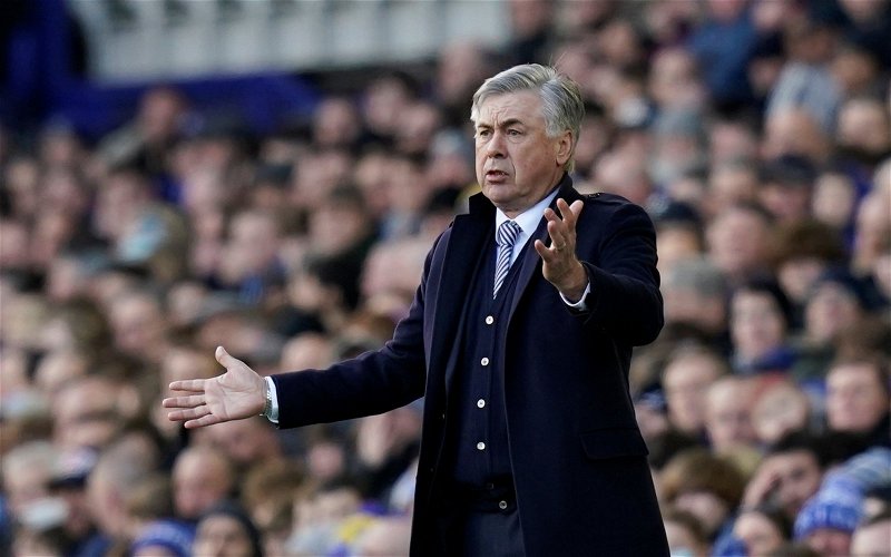 Image for Report: Carlo Ancelotti unsure of £65.7m-rated quartet’s future roles at Everton, £25m man also at risk