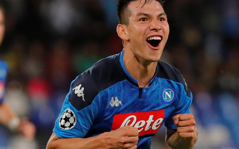 Image for Everton dealt transfer blow in pursuit of Hirving Lozano