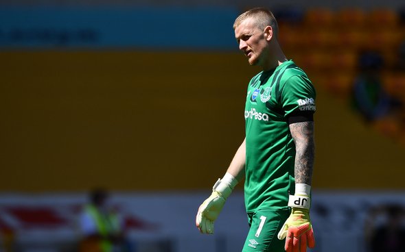 Image for Jordan Pickford has uncertain future at Everton, contact made over signing Sergio Romero