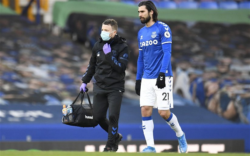 Image for Injury Blow for Everton as Andre Gomes Hamstring Issue Confirmed