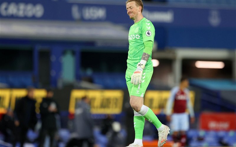 Image for Pickford Still England’s Best Option at Euro 2020
