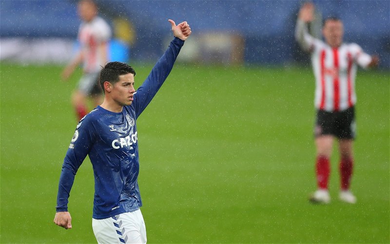 Image for James Rodriguez Layoffs Give Everton Transfer Headache