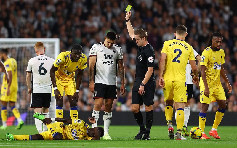 Image for VAR turned off again as Everton take a point on the road at Fulham