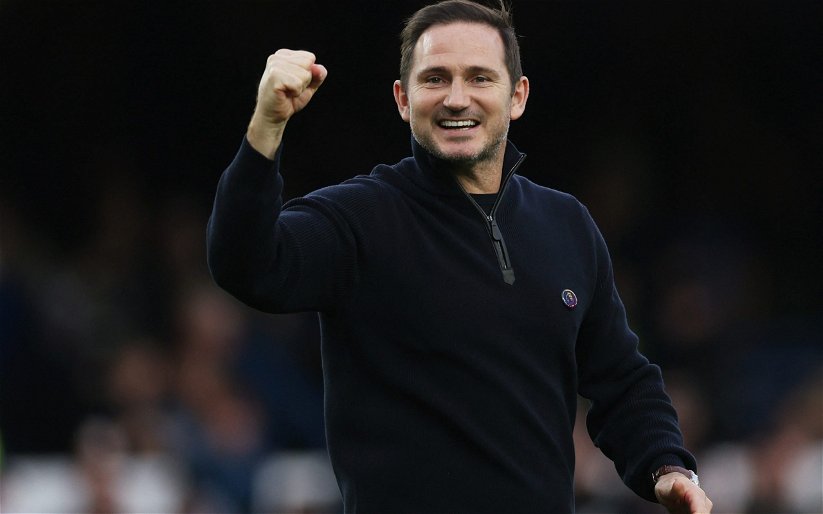 Image for Everton fan has a message for Frank Lampard before the game