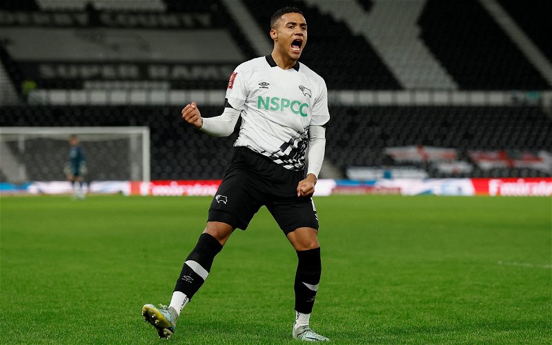 Image for ‘Outstanding’ – Derby County boss hails Everton loanee after Man of the Match performance