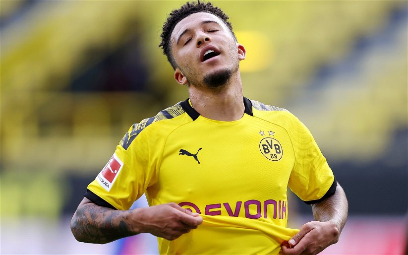 Image for Opinion: Jadon Sancho should hold out for a future move to Liverpool