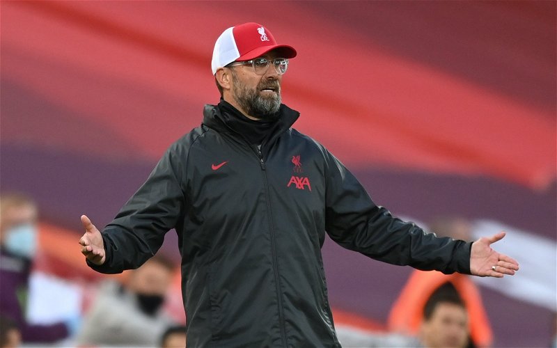 Image for “Things happen in the background”: Jurgen Klopp more or less confirms departure of key Red