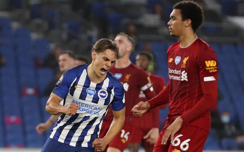 Image for Brighton handed boost with return of £18m winger