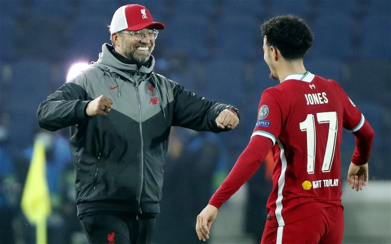 Image for Opinion: 19-year-old academy graduate the jewell in Klopp’s crown