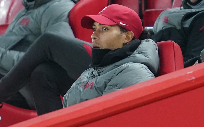 Image for Liverpool’s Virgil Van Dijk set to be out for up to two months