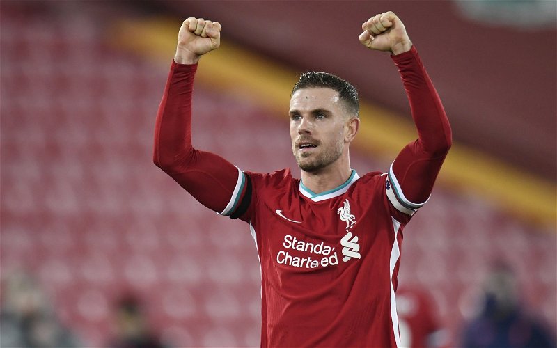 Image for Liverpool captain runner up in BBC Sports Personality of the Year
