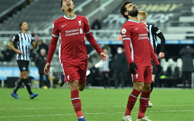 Image for Reds rue missed chances after frustrating 0-0 draw against Newcastle