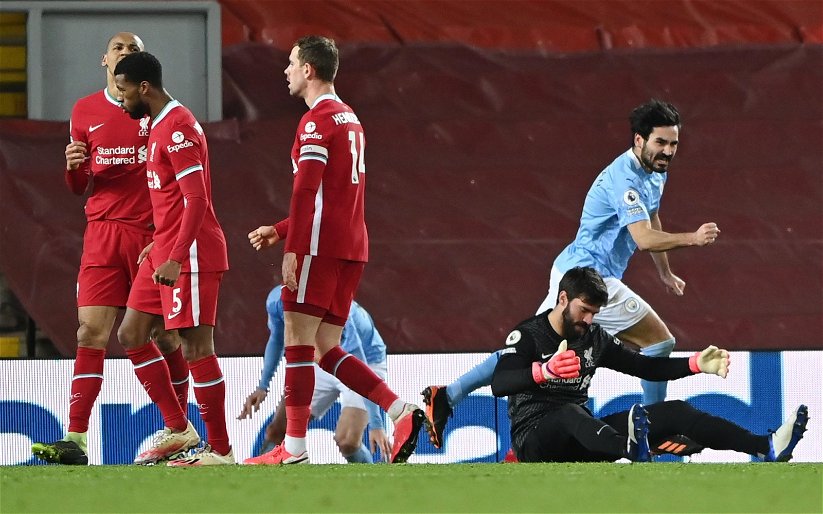 Image for Liverpool out of title race after sour defeat: Manchester City Match Reaction