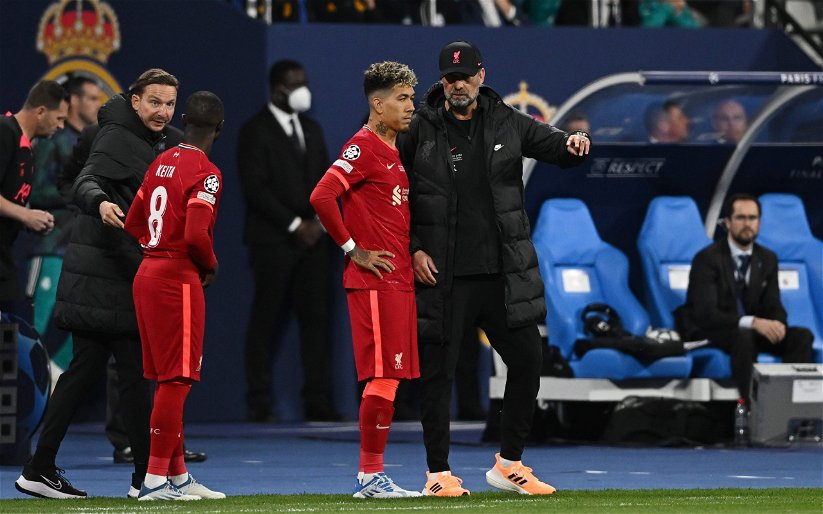 Image for Liverpool handed a major injury boost