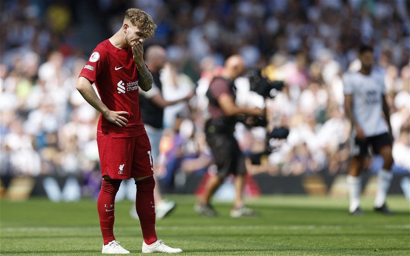 Image for “I think the mood in the changing room sums it up really”: 19-year-old Liverpool midfielder reacts to disappointing draw