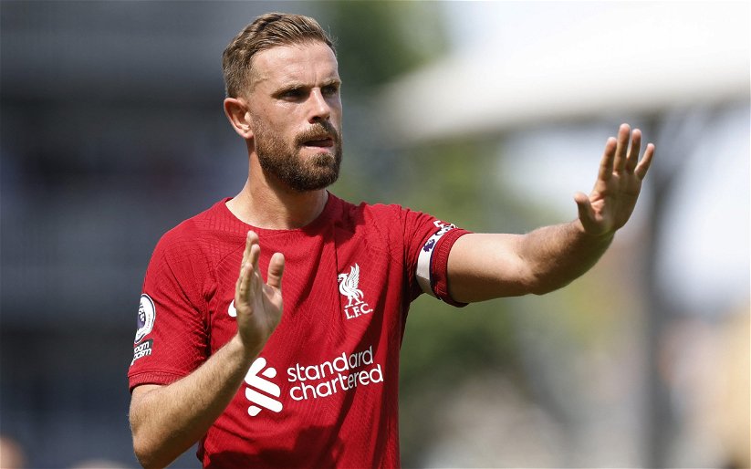 Image for ‘These are the days we all live for as players’: Liverpool captain shares his excitement ahead of first Premier League home fixture of the season
