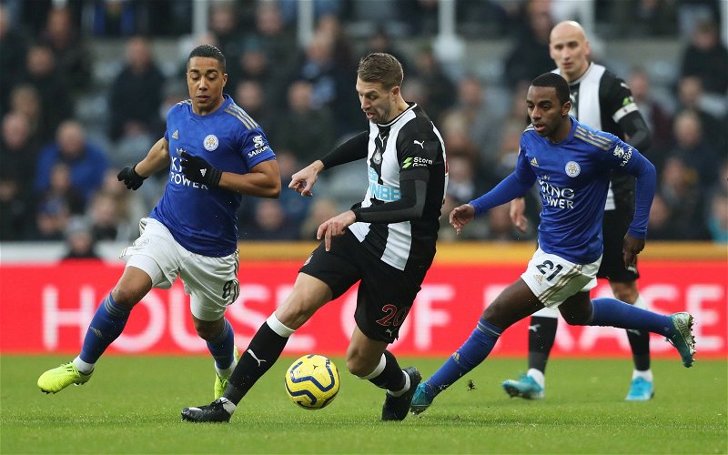 Image for “Man of the match for Leicester”, “Absolutely shocking” – Loads of NUFC fans tear into 28y/o