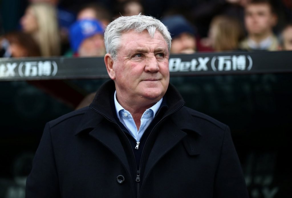 Newcastle United manager Steve Bruce before the Crystal Palace match