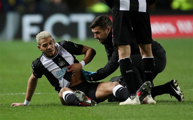 Image for “Bruce it’s your fault” – Loads of NUFC fans react to Bruce’s update on crocked 23y/o