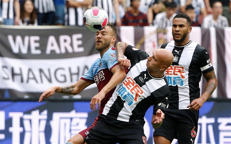 Image for Report: NUFC star calls on £16.2m-rated teammate to inspire new Toon vs Burnley