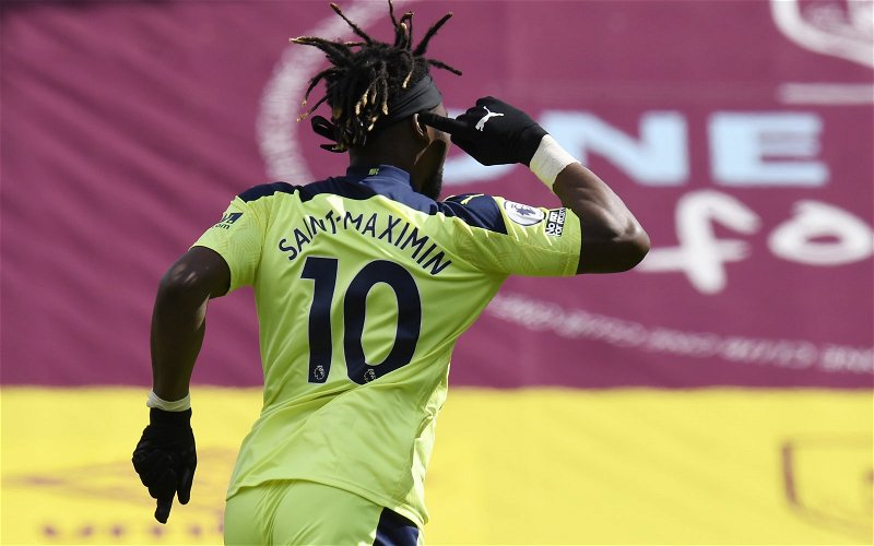 Image for Allan Saint-Maximin saves the day