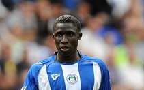 Image for Wigan Athletic – Momo Diame On The Bench