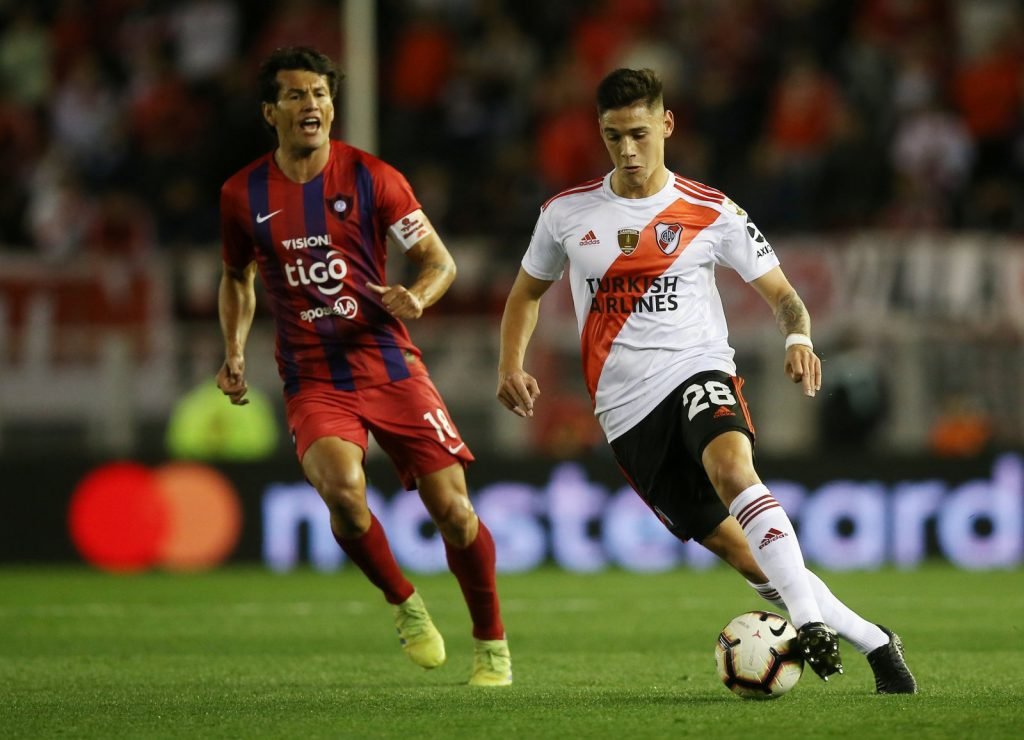 River Plate centre-back Lucas Martínez Quarta