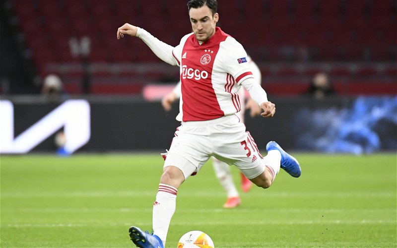 Image for Could Ajax left back fill the void?
