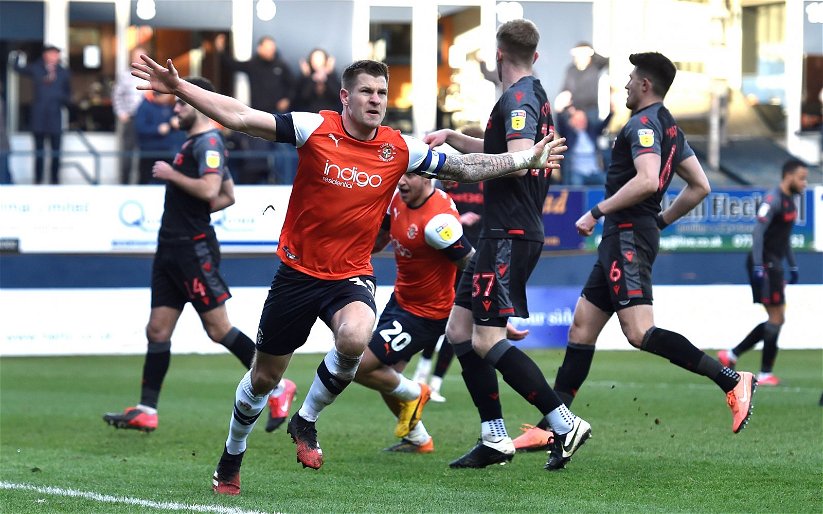 Image for Collins Comes To Luton’s Rescue But Will A Point Be Enough Come The End Of The Season