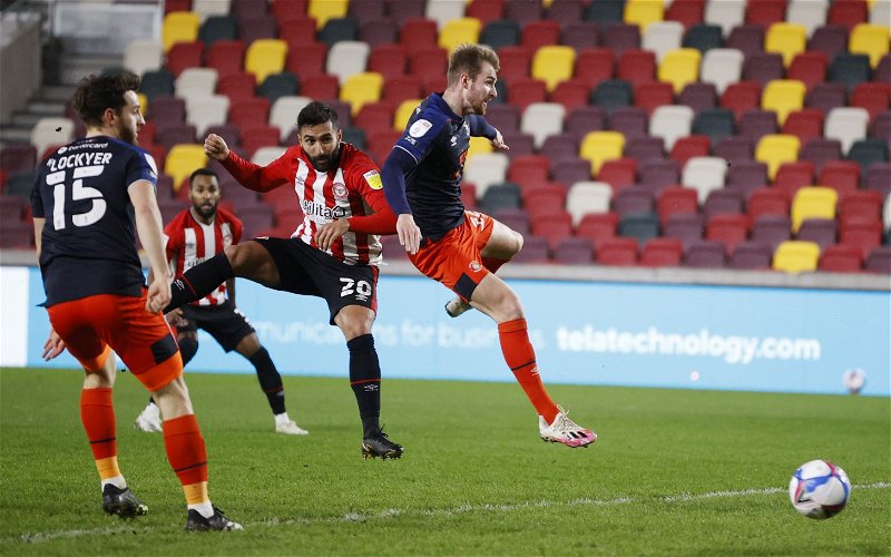Image for An Early Goal Costs Luton Dearly At Brentford