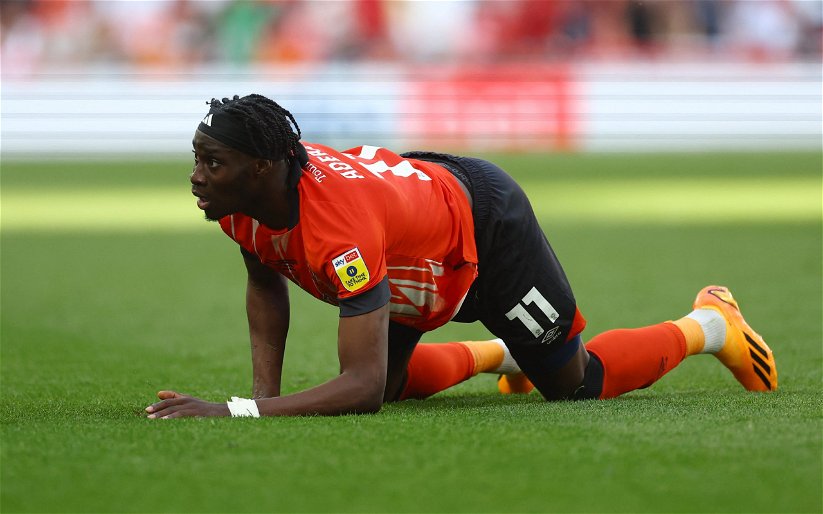 Image for Luton Town Striker Pens New Deal Plus A Leading Question Is Asked