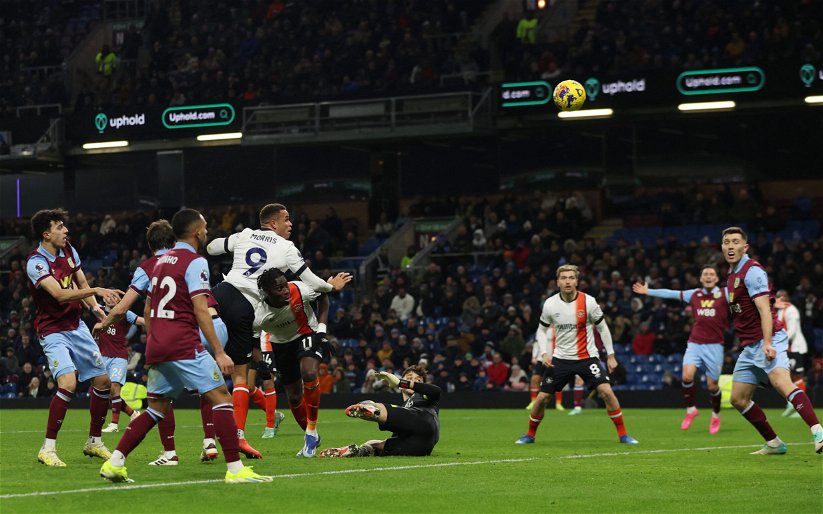 Image for Luton Town Snatch A Point At Burnley With Last Gasp Controversial Equaliser