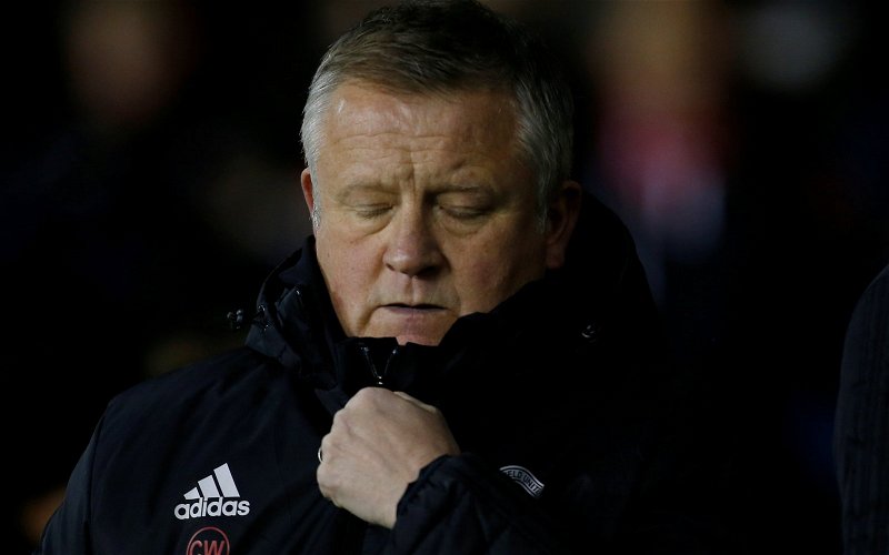 Image for “No white flag”: Chris Wilder insists that the players are trying to get themselves out of current rut