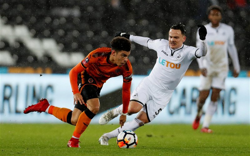 Image for ‘Poor’ – some fans aren’t happy with Wolves midfielder’s performance in 3-2 defeat