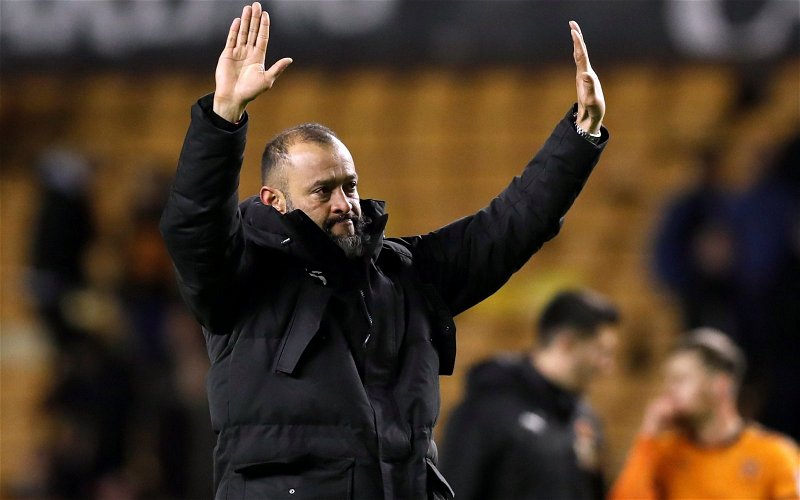 Image for Despite Wolves Defeat, Nuno Says He Saw “What” He Wanted