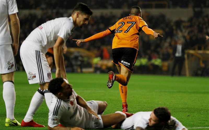 Image for 3 Tackles, 10 Clearances & Most Touches Sees Wolves Man Take MotM By Some Margin
