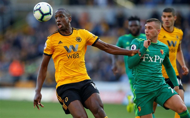 Image for Injury boost for Wolves as 28-year-old returns to light training ahead of Newcastle clash