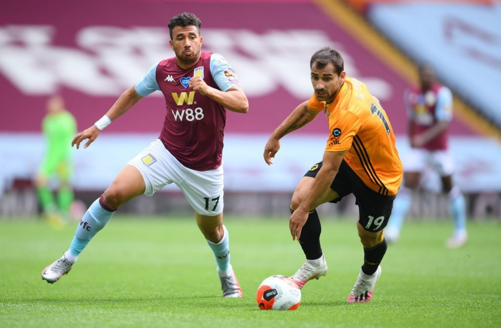 Wolves wing-back Jonny vs Villa