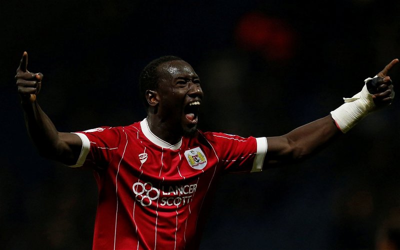 Image for I Don’t Remember Bristol City Striker Doing That – Fans React To FA Ban