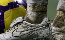 Image for Football boots worn by the modern day