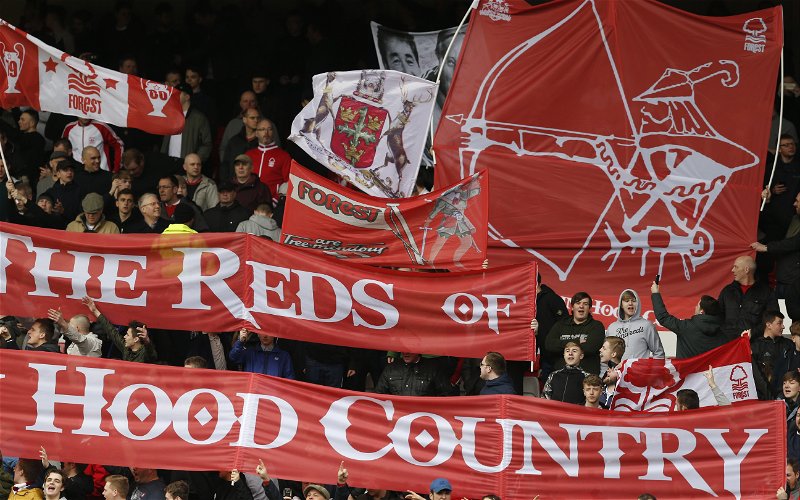 Image for ‘Now the season can start’: These Forest fans over the moon as Reds pick up first point