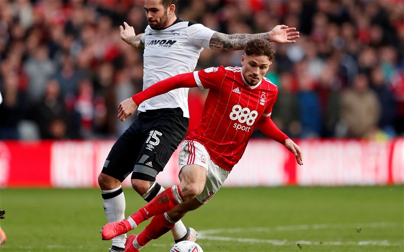 Image for ‘Terrible’, ‘Awful’ – some fans criticise Nottingham Forest midfielder after Friday’s defeat
