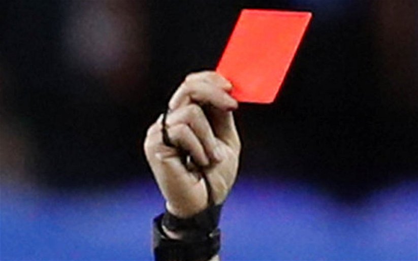 Image for Red Card Appeal Fails