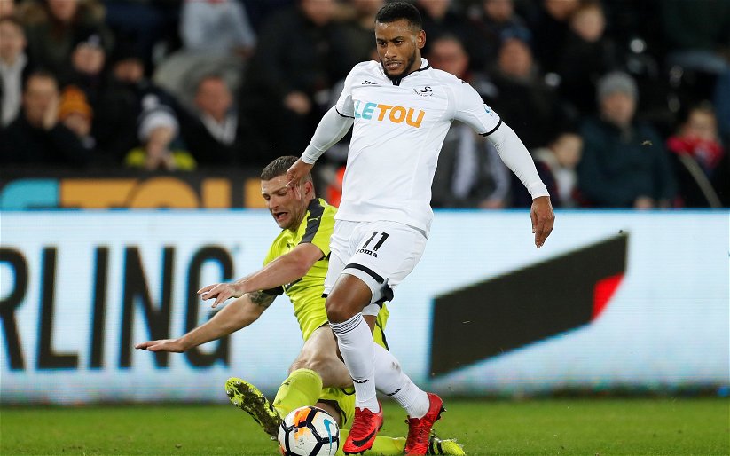 Image for Interesting Reports Developing That Swansea Will Soon Have To Pay More Money For Winger – is That Why He’s Not Playing?